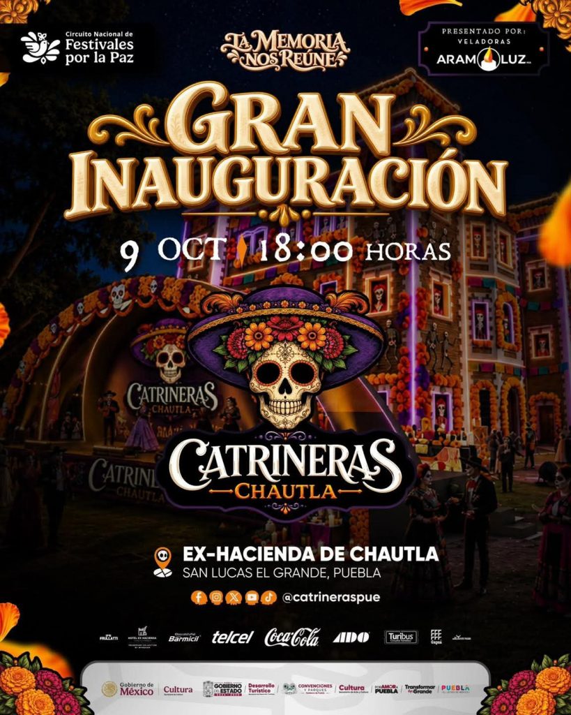 Promueve Gobierno del Estado tradiciones mexicanas con Catrineras Chautla 2026