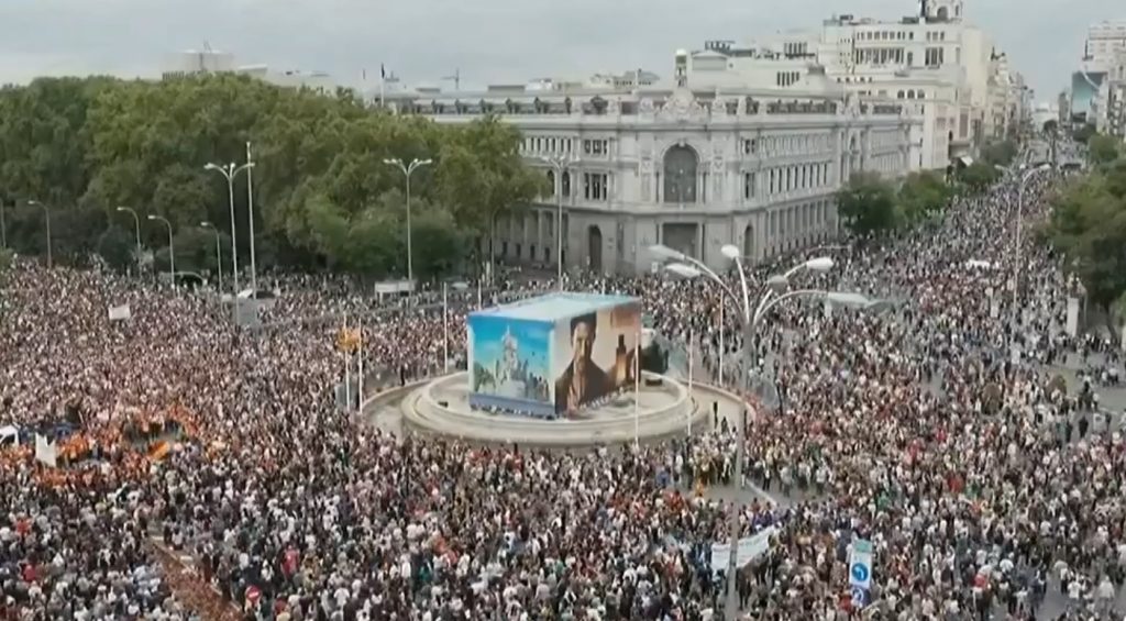 Miles de personas protestan en toda España por la crisis de la vivienda