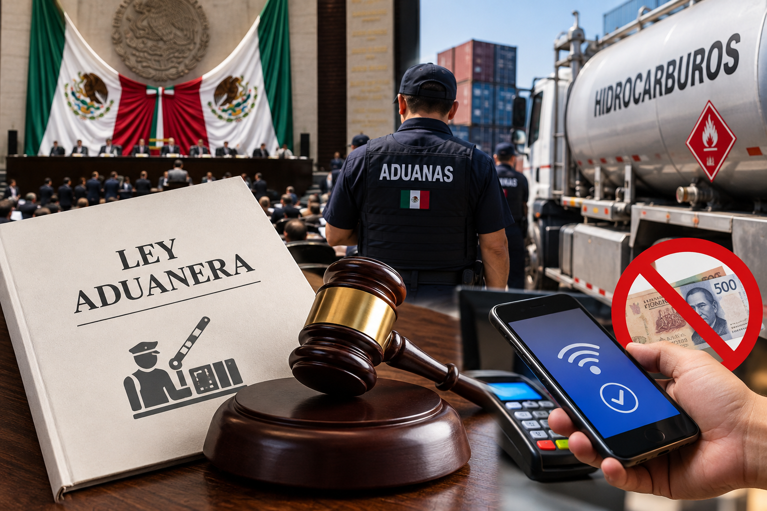 Comisión de Hacienda aprueba reformas a Ley Aduanera y nuevas multas para hidrocarburos y petrolíferos