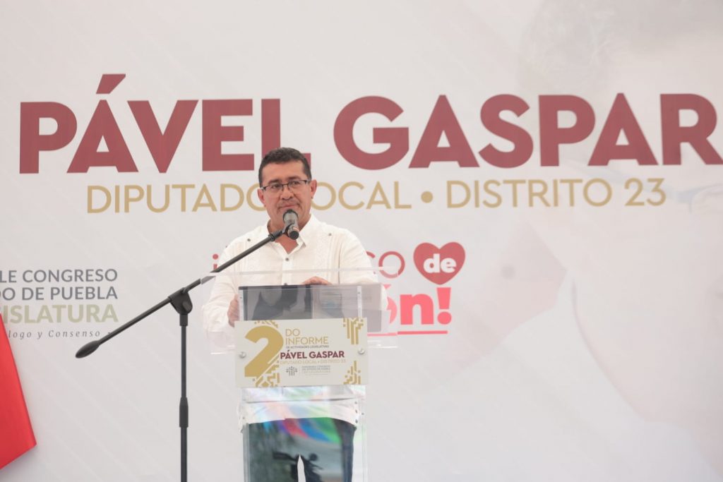 Rinde Pável Gaspar su Segundo Informe; destaca iniciativas con sentido social y trabajo en territorio