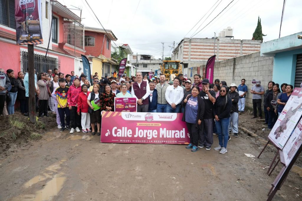 Arranca Pepe Chedraui obras de pavimentación en La Resurrección