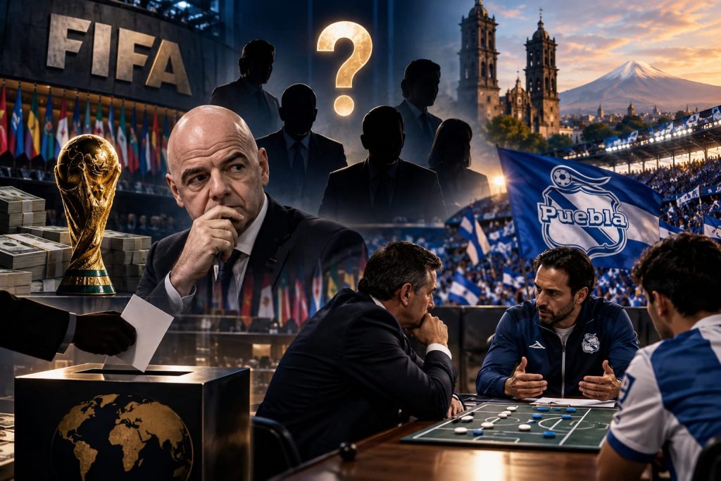 ¿Y quién puede ser en Fifa…? Y la reunión del lunes en Puebla.