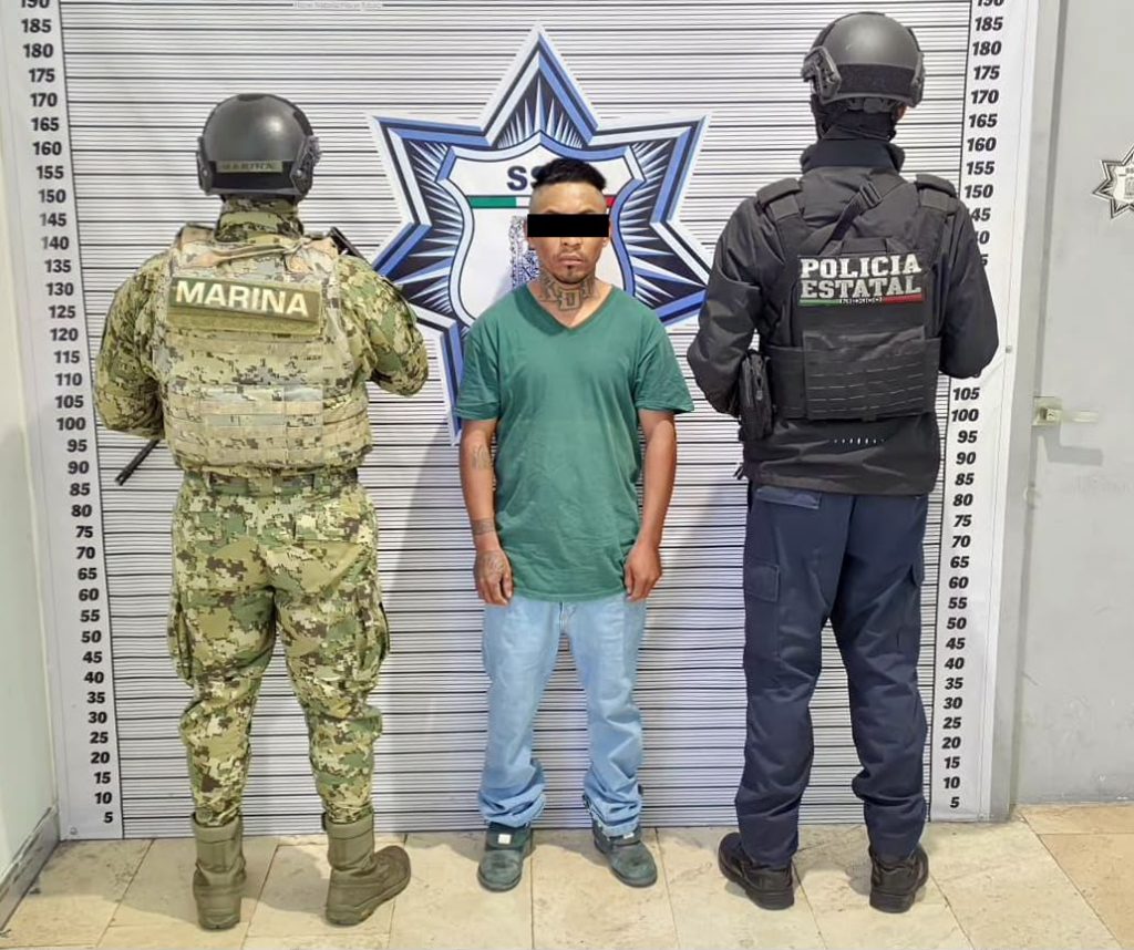 SSP y Marina detienen a presunto generador de violencia en Chietla